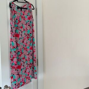 Talbots Sleeveless Longer Dress, Not Quite Maxi, Excellent Condition